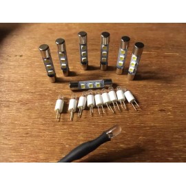 Marantz 4400 -LED STEREO LAMP KIT(8V BLUE or WHITE)DIAL METER(18-LAMPs