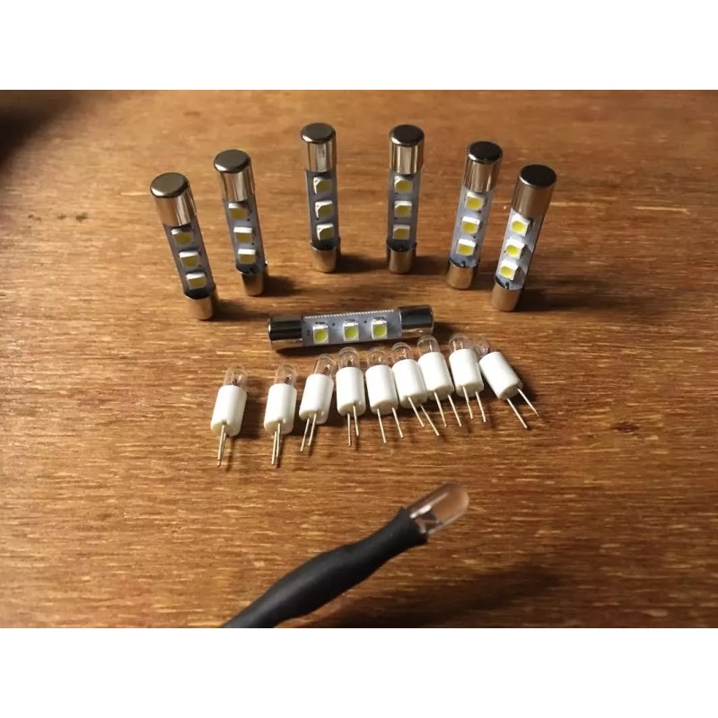 Marantz 4400 -LED STEREO LAMP KIT(8V BLUE or WHITE)DIAL METER(18-LAMPs