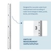 Depth Gauge, Water Level Gauge (Hundredths, Tenths, Teet), Heavy-Duty Ruler-Style