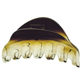 Camila Paris CP2379 French Hair Clip for Women for Thick Volume Hair, Brow and Clear, Girls Hair Claw Clips Jaw Fashion Styling Hair Accessories for Women, Strong Hold No Slip Grip, Made in France