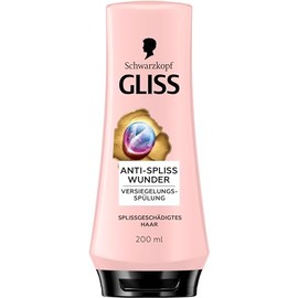 Gliss Conditioner Anti-Split Ends Miracle (200 ml), Conditioner Repairs Damaged Hair Fibres, for Long-Lasting Split End Sealing and 88% Less Split Ends