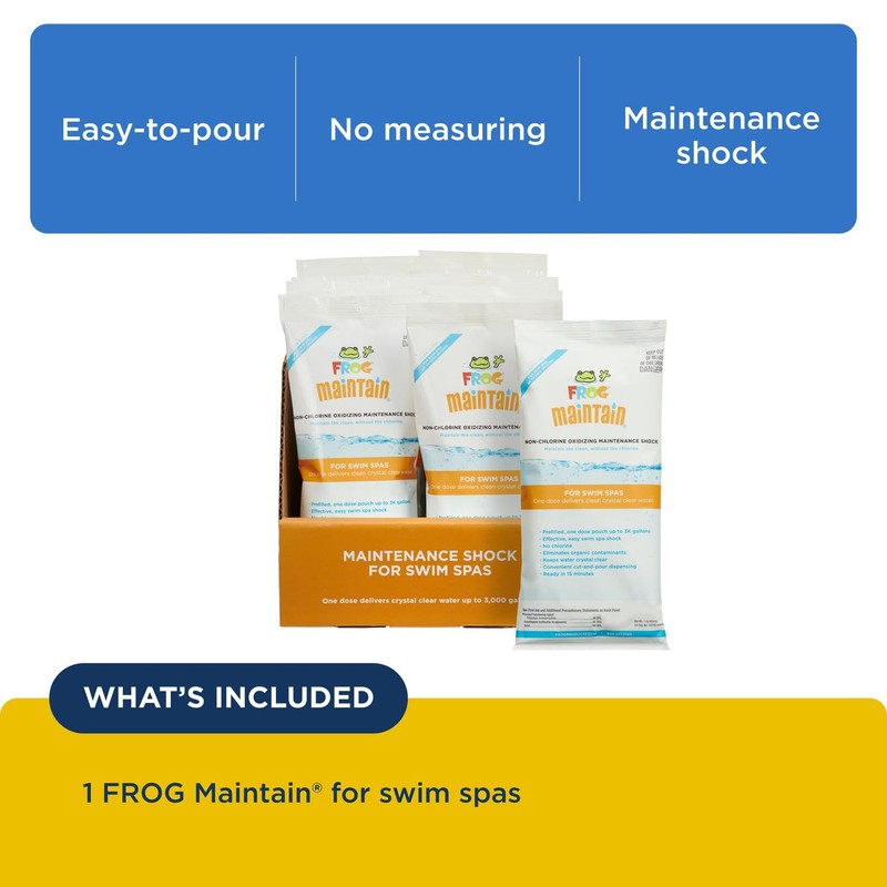FROG Maintain for Swim Spas - Non-Chlorine Shock for use