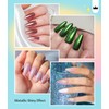 Gold Chrome Nail Powder BISHENGYF -【Fairy Effect】Pink Chrome Nail Powder
