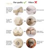 NazTur Magnetic Curtain Tiebacks- Upgrade 2022 with a Thicker Twist