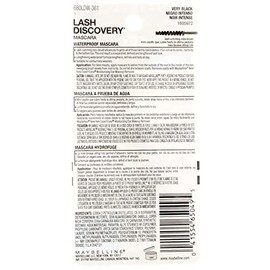 Maybelline Lash Discovery Waterproof Mini Brush Mascara - Very Black - by Maybelline                                                                  