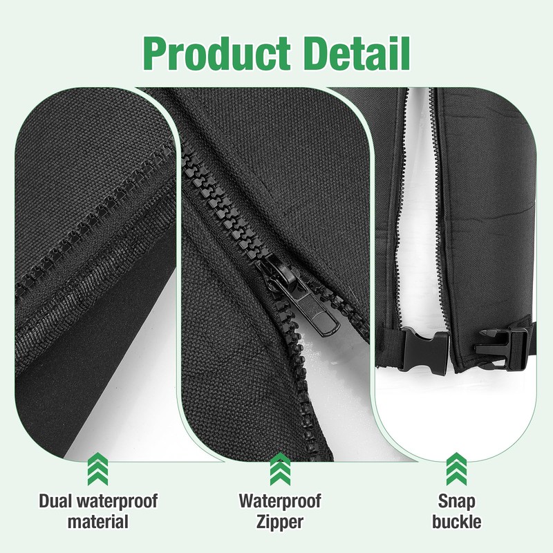 Rilime Water Softener Cover Outdoor 9" x 48"
