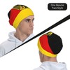 ROSIHODE Cute Germany Flag Skull Beanie Hat for Men Women