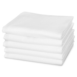 Molton Towel, 100% Cotton, Produced in accordance with the Ökotex 100 Standards - 80 x 80 cm, Pack of 5