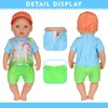 K.T. Fancy 4 Sets Baby Doll Clothes and Accessories for