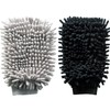 Marutatsu 35088 Cleaning Handy Goods, Cleaning Mittens, Microfiber, Dust Absorption,