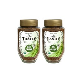 Cafe Tastlé 100% Organic Instant Coffee, 2 jars of 7.14 oz (14.28 Oz)