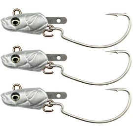 Savage Gear Sandeel V2 Jighead Weedless Jig Hook for Sea Shads Size 5/0 / 21g