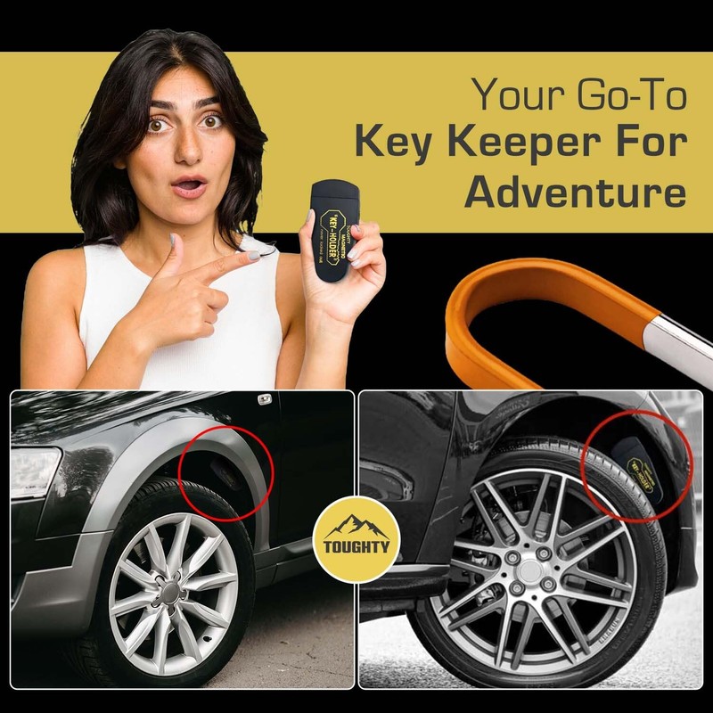 Magnetic Hide a Key Box – Strong Magnet Holder for