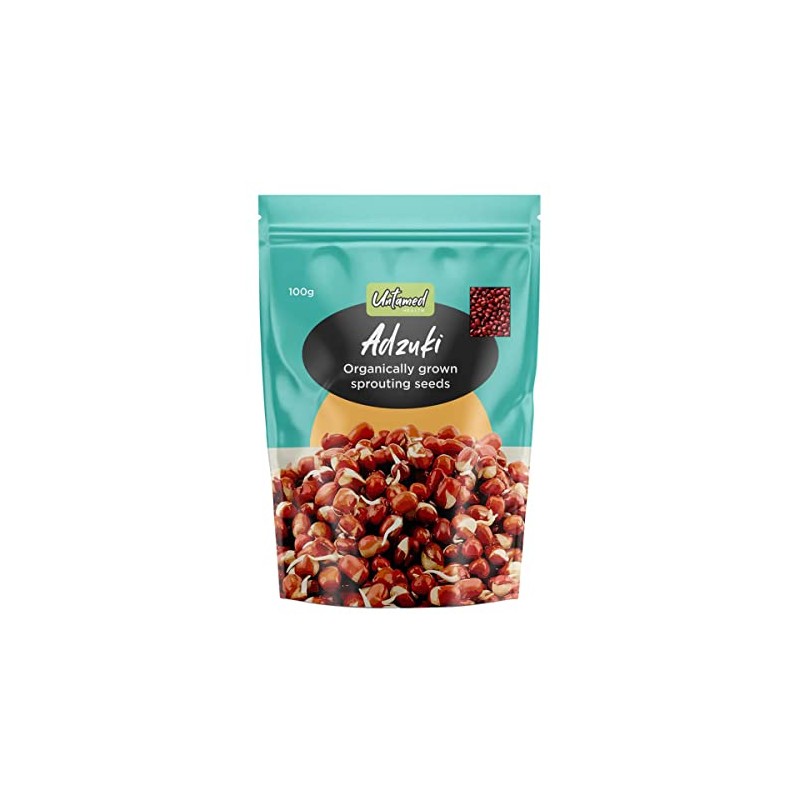 Untamed Adzuki Earth-Friendly Sprouting Seeds 100g