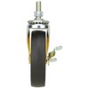 Rock-N-Roller Caster with Brake 5" x 1.25" 2-Pack for R8