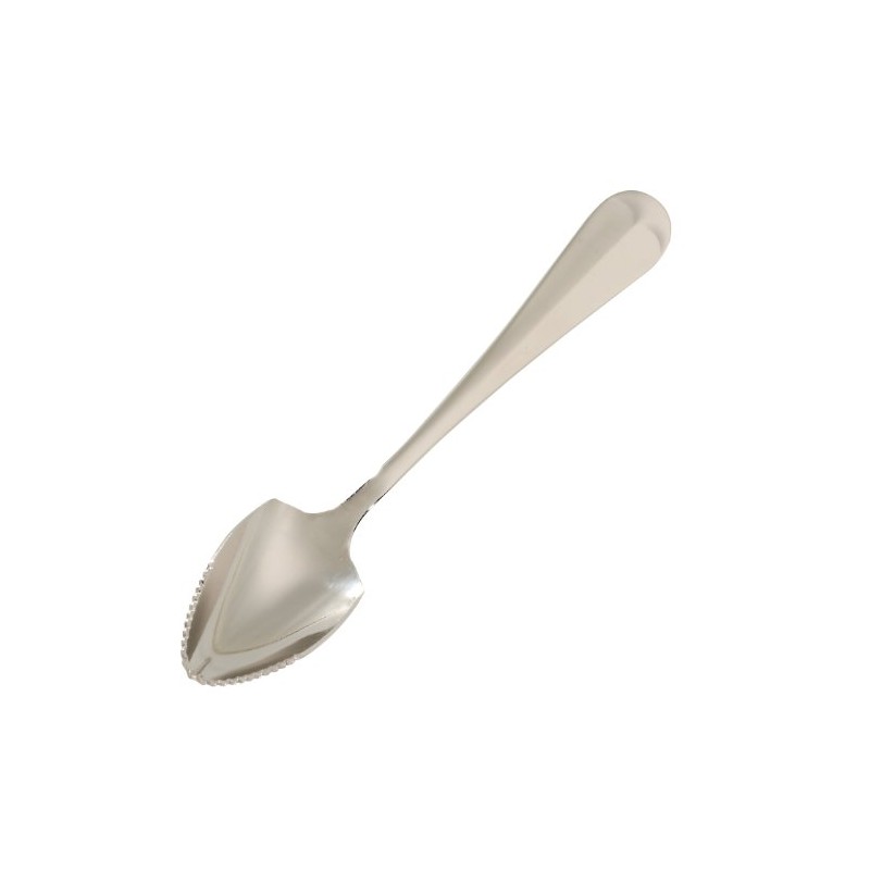 HIC Harold Import Co. Serrated Grapefruit Stainless Steel Single Spoon