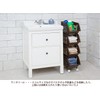 Heiwa Industry Stacking Basket Slim Natural Brown 14.4 x 10.2