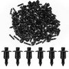 Richunie Plastic Rivets 6mm 100pcs Plastic Rivets Plastic Clips Rivets