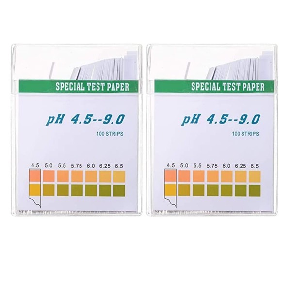Itisyou PH Test Paper, PH Payer Inspection Kit, PH4.5-9.0 PH Measuring Instrument, Saliva, Urinalysis and Checker, 2 Boxes