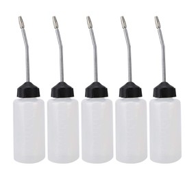 HEEPDD 5Pcs Sewing Machine Oil Dispenser 120mL Lengthened Nut Tip Oil Bottle