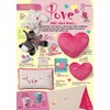 'Nici 38594 Love Plush Flat Pencil Case, 19.5 cm x