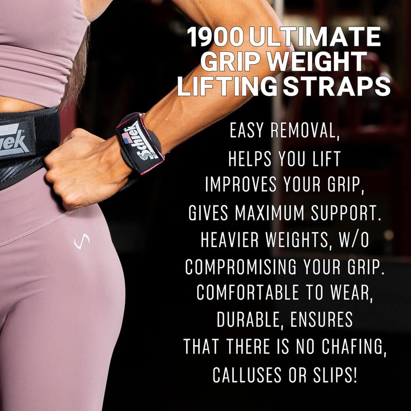Schiek Model 1900 Ultimate Grip (Pink, Large)
