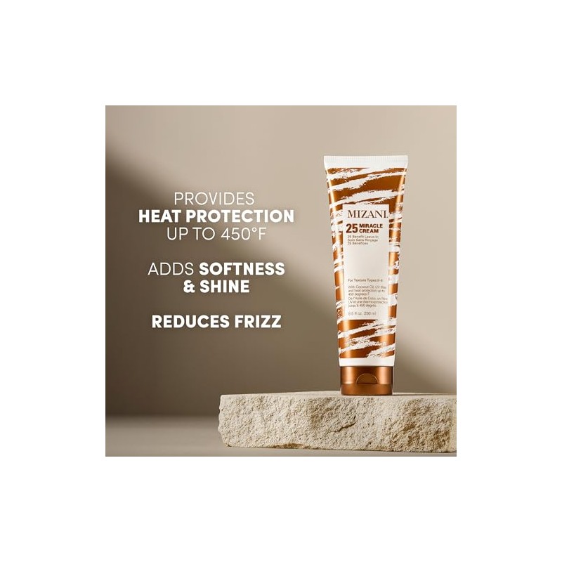 MIZANI 25 Miracle Leave-In Cream | añade humedad ligera y