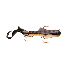Mag Super-D Swimbait - Realistic Fishing Lures for Bass, Musky, Walleye, Crappie, and More - Fishing Gifts for Men - 8oz 12" (18" w/Tail) Swim Baits, Bass Lures (Blackhead Chub)