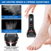 Electric Foot Callus Remover, Rechargeable Portable Electronic Foot File Pedicure