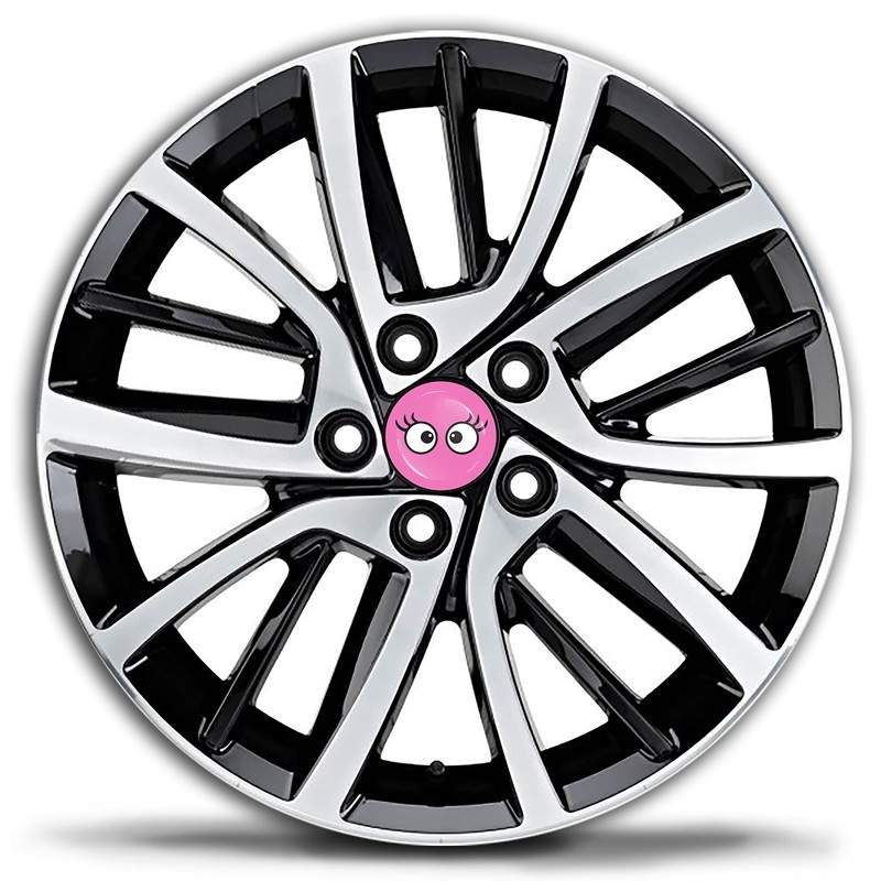 SkinoEu 4 x 65mm Wheel Centre Alloy Hub Center Caps