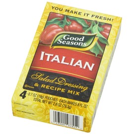 Good Seasons Italian All Natural Salad Dressing & Recipe Mix (16 Envelopes, 4 Packs of 4)