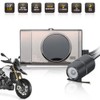 Riloer Dash Cameras 3 Inch 1080P HD Motorcycle Action Dual