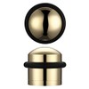 Solid Domed Top Floor Mounted Concealed Fix Door Stop 31mm