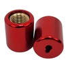 REFRIGE-AIR 1/4-Inch Pink Refrigerant Locking Caps – 2-Pack Tamper-Resistant R410