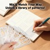 9 Pack Handmade Flexible Record Template, Reusable Planner Stencils Templates