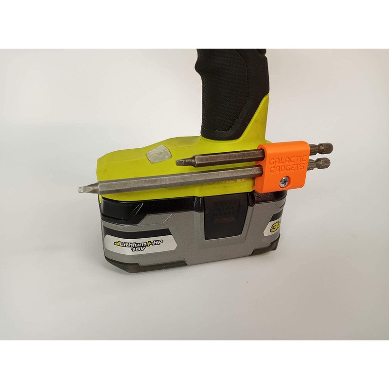 Side Mounted MAGNETIC Bit Holder for Makita 18V, Ryobi 18V,