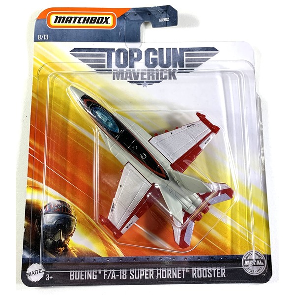 Hot Wheels Matchbox Skybusters, Top Gun Maverick, Boeing F/A-18 Super Hornet Rooster, 8/13