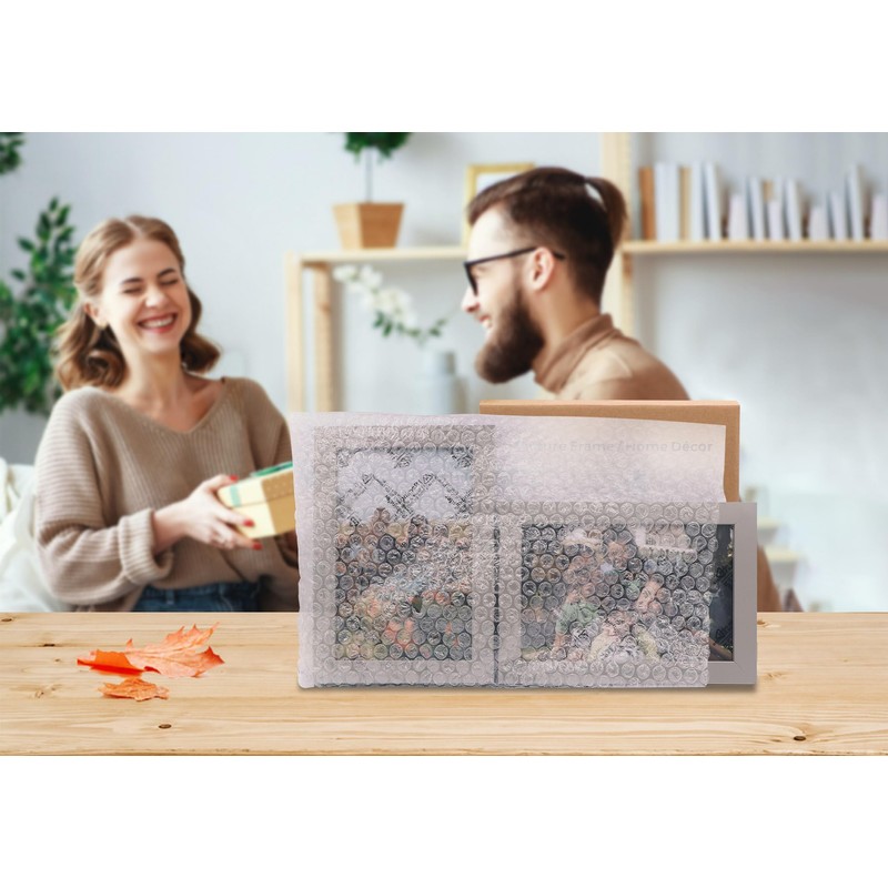 JD Concept Vertical Horizontal Combo, Double 5x7 Grey Wood Foldable