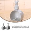 PengLAI Measuring Cups Measuring Spoons, 2 Pcs Mouse Plastic Measuring