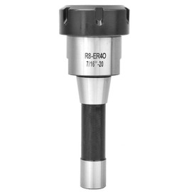 R8-ER40 Collet Chuck Holder Shank Router Collet Extension Chuck Converter Adapter Holder Milling Tool Holder CNC Parts