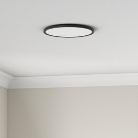OTREN LED Ceiling Light Flat: Round 4000 K Bathroom for Kitchen Living Room Hallway 30 cm 36 W
