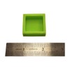 Durable 25mm Square Silicone Mold for Resin Casting – Non-Customizable