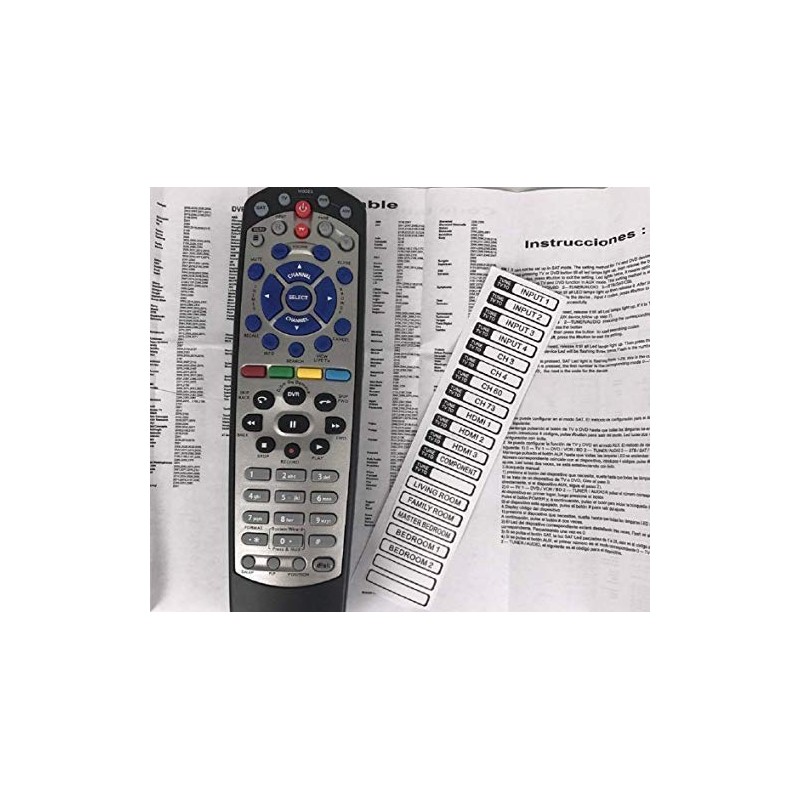 Bell TV IR Universal 20.1 Remote, Compatible with 4100, 3100,