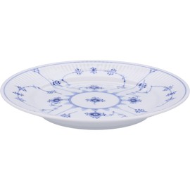 Royal Copenhagen 1017199 Blue Fluted Plain Plate, 7.5 inches (19 cm)