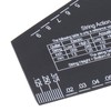 Guitar String Action Gauge Ruler Tool Stainless Steel Electric Guitar