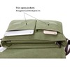 Vintage Canvas Satchel Messenger Bag for Men Women,Travel Shoulder bag