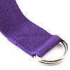 Peace Yoga 8ft Exercise Strap Purple