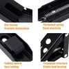 ANTEISI Fold Down Table Wall Mounted Hinges,4 Pcs Folding Shelf