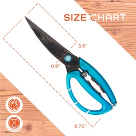 Master Butterfly Poultry 4-in-1 Kitchen Shears - 3pc Set
