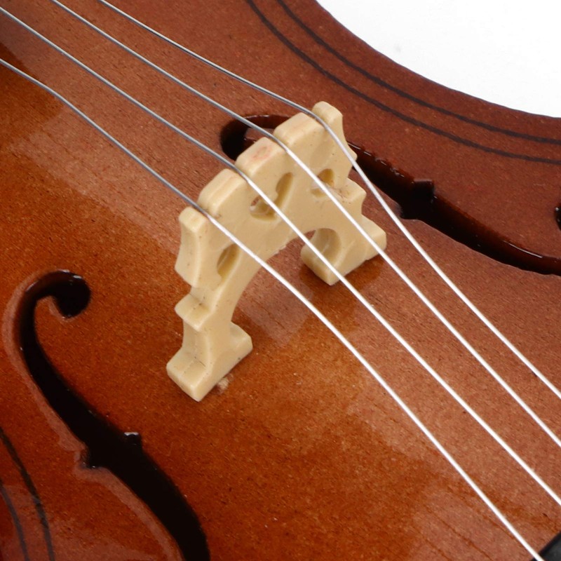 Cello, Miniature Wooden Cello Model Tiny Violin Mini Violin Clear